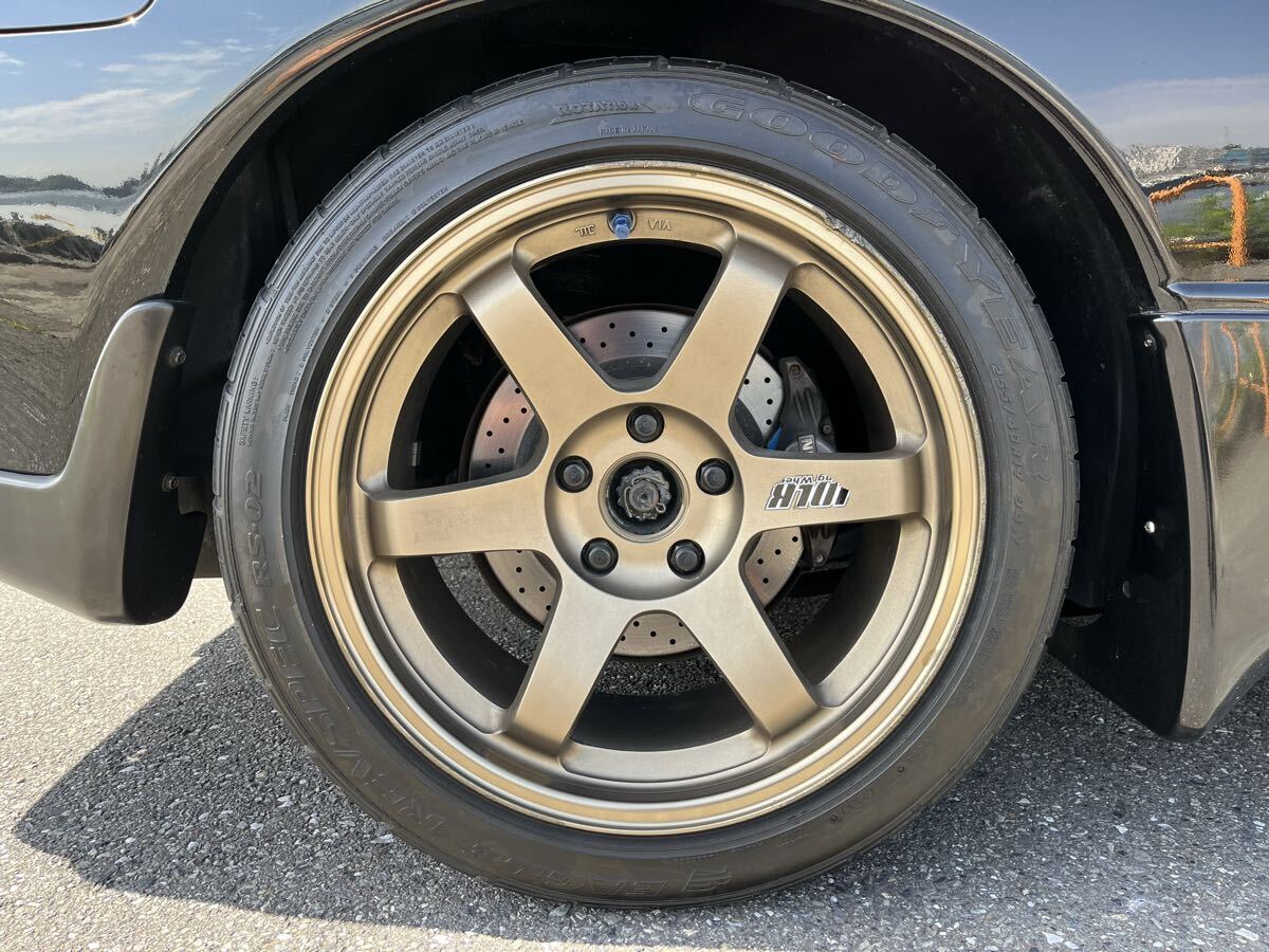 RAYS VOLK RACING TE37 TE37C ブロンズ 17インチ 5穴 ホイール タイヤ