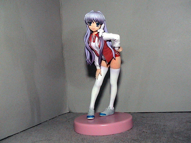 CLANNAD 藤林杏 フィギュア 体操服 レア フリュー CLANNAD 1/8 完成品フィギュア 藤林 杏 体操服ブルマ姿＜中古