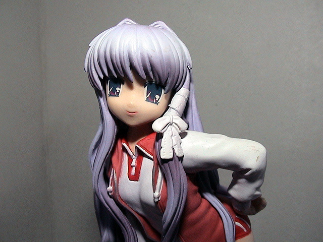 未開封 コトブキヤ CLANNAD 1/8 クラナド 藤林杏 80852674 フリュー CLANNAD 1/8 完成品フィギュア 藤林 杏 体操服ブルマ姿＜中古