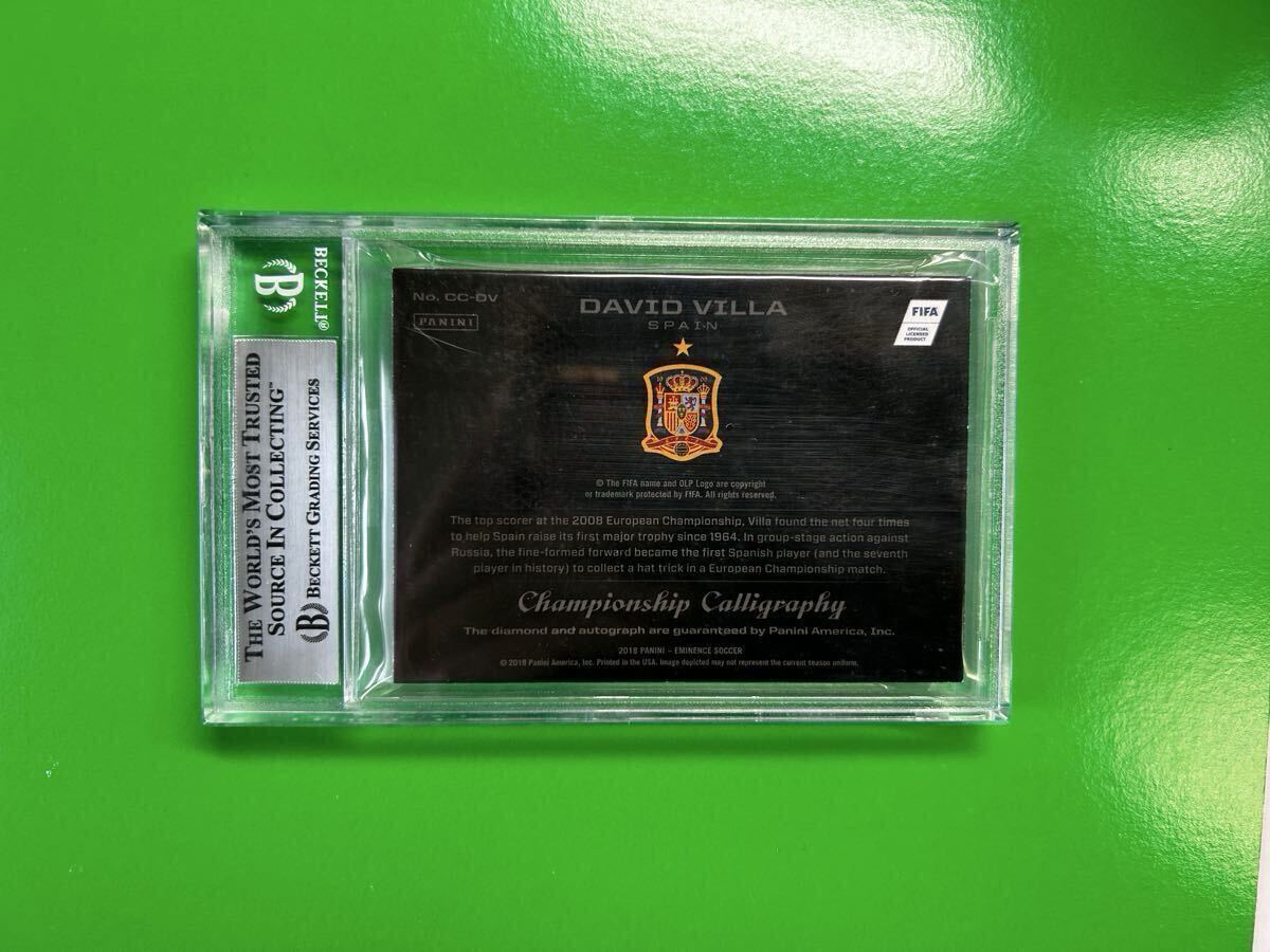 2018 PANINI EMINENCE CHAMPIONSHIP CALLIGRAPHY SIGNATURE GEMS #30