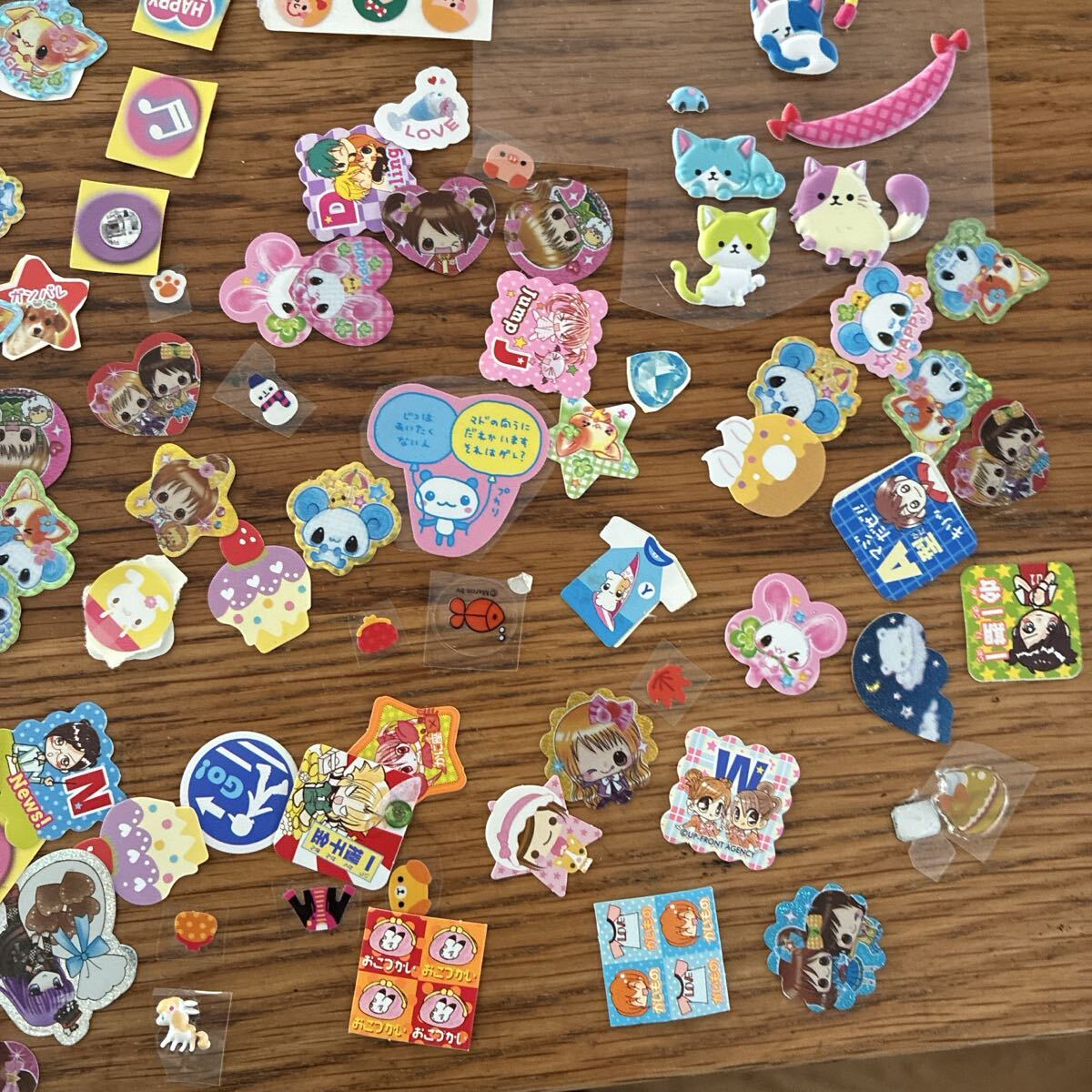 大量 シール まとめてセット いろいろ シール帳 キャラクター 女児