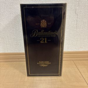 バランタイン 21年 青陶器のYahoo!オークション(旧ヤフオク!)の相場