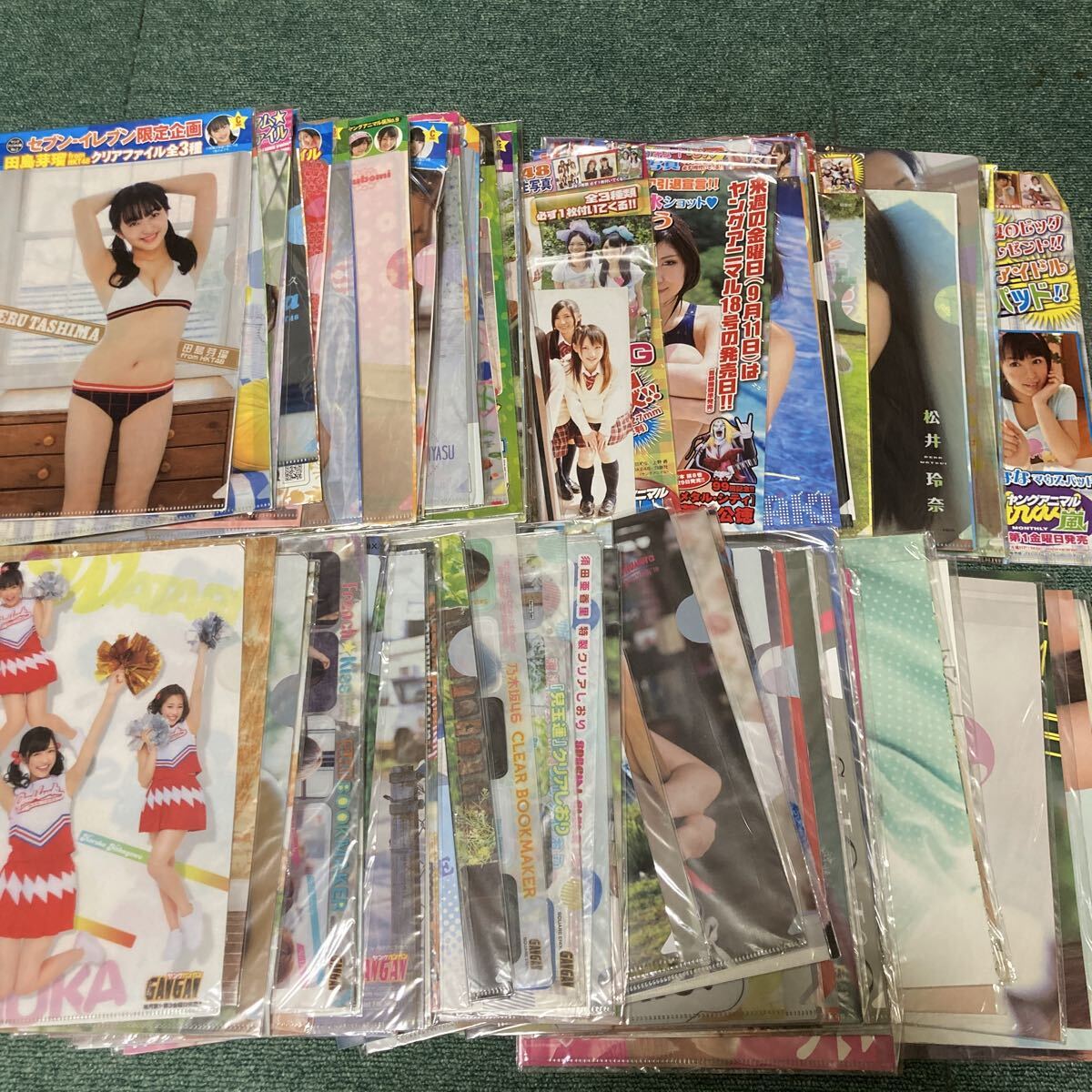 雑誌 付録 クリアファイル アイドル 水着 グラビア セブンイレブン