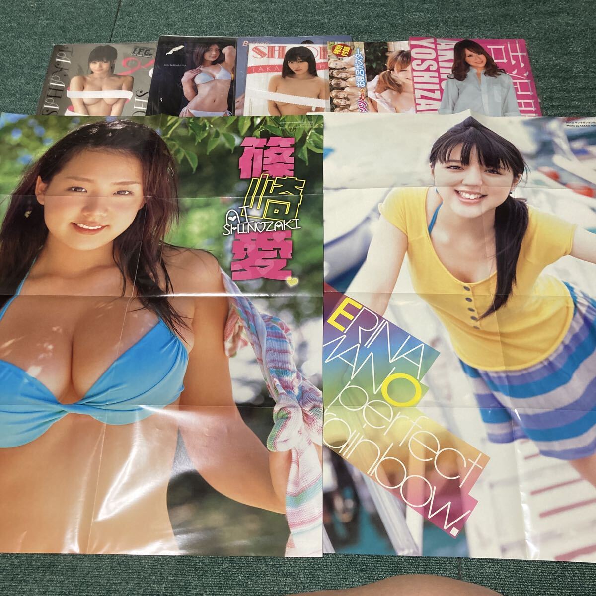 雑誌 付録 クリアファイル アイドル 水着 グラビア セブンイレブン