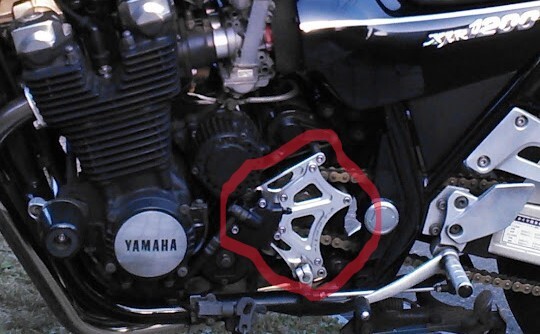YAMAHA ヤマハ XJR1200 XJR1200R XJR1300】 スプロケットカバー with