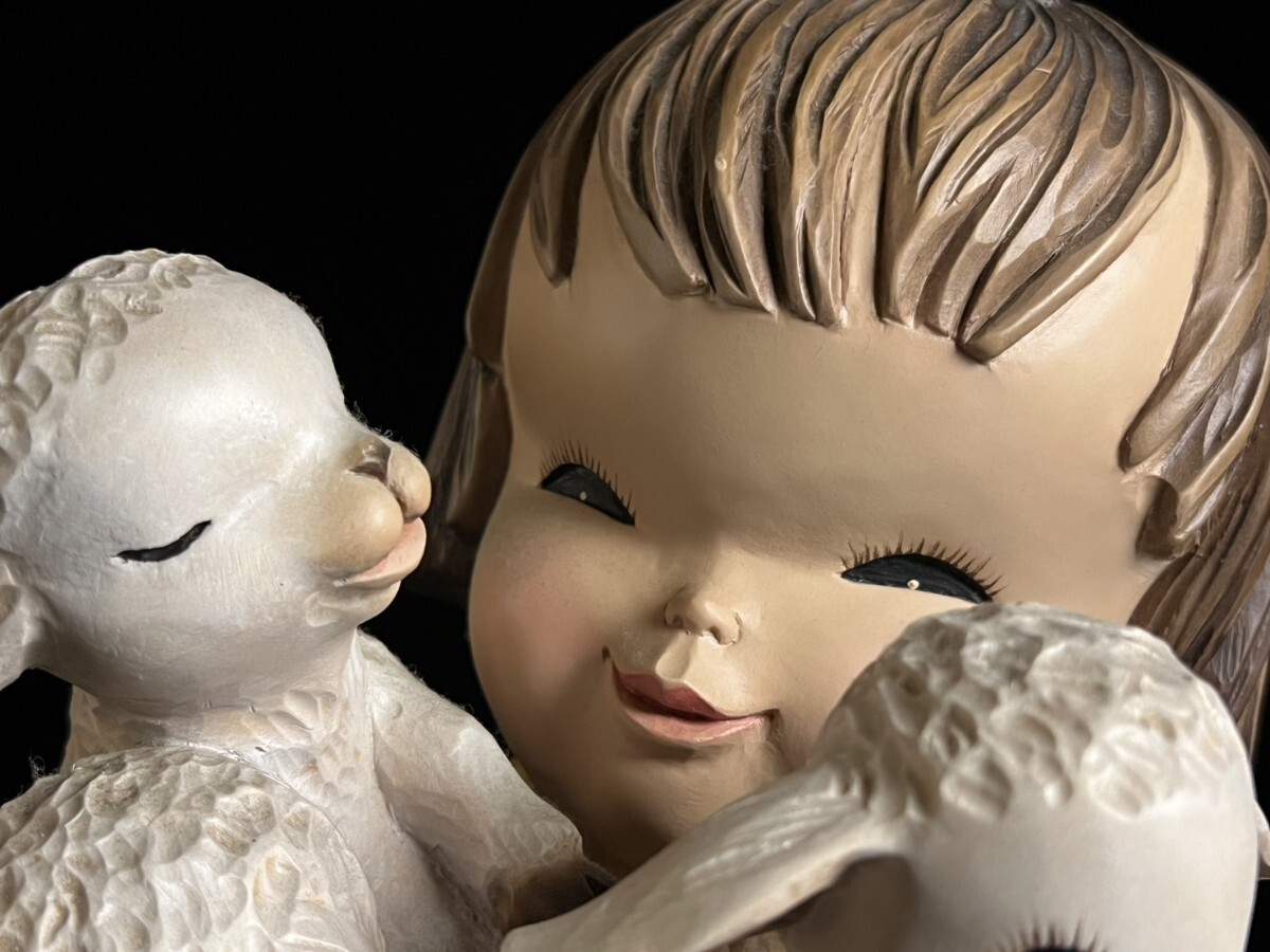 アンリ木彫り人形 Juan Ferrandiz作 高さ51cm 美術品・アンティーク・コレクション アンリ木彫り人形 Juan Ferrandiz