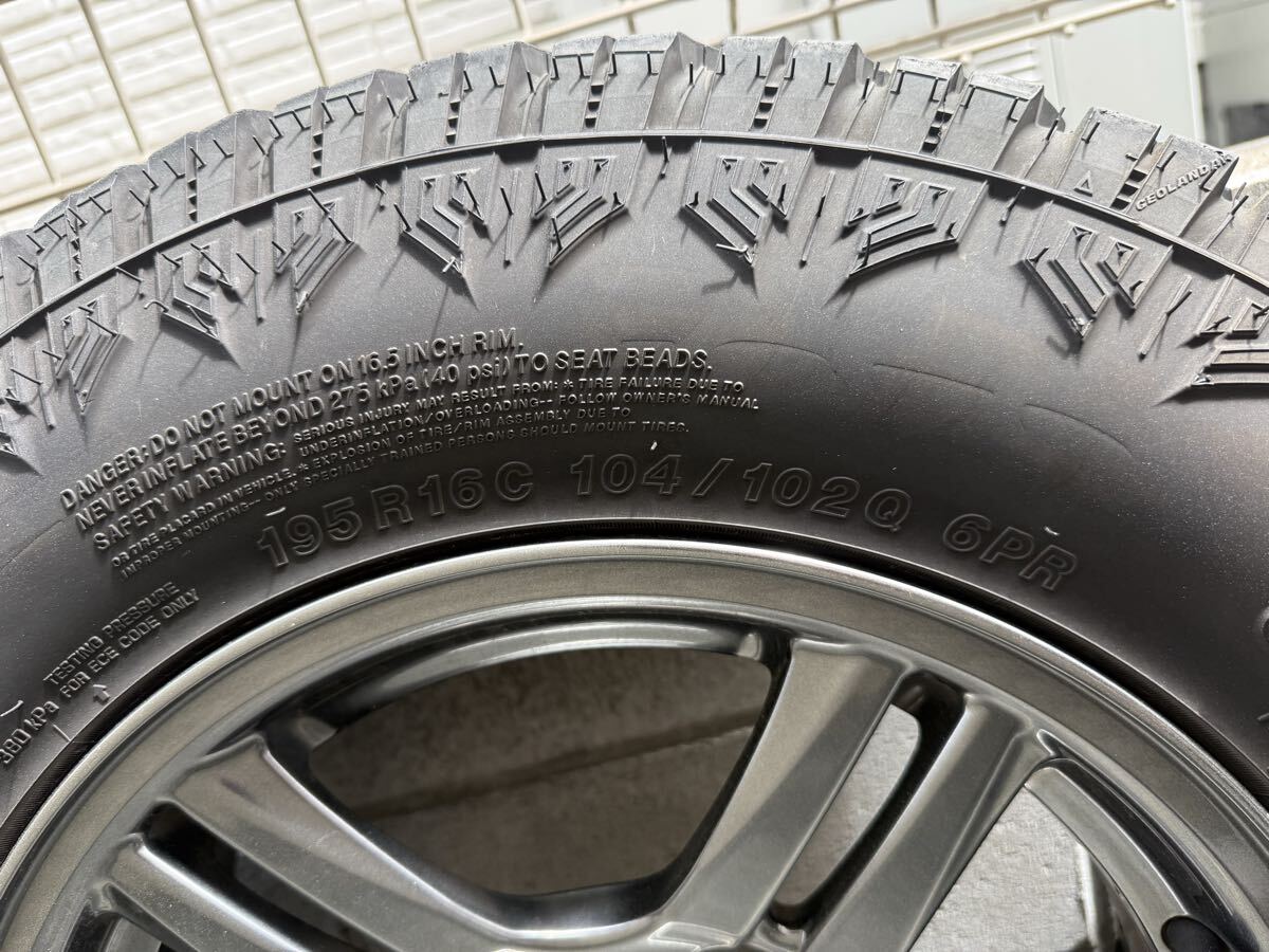ジムニーJB23 純正ホイールタイヤセット ヨコハマ ジオランダー X-AT