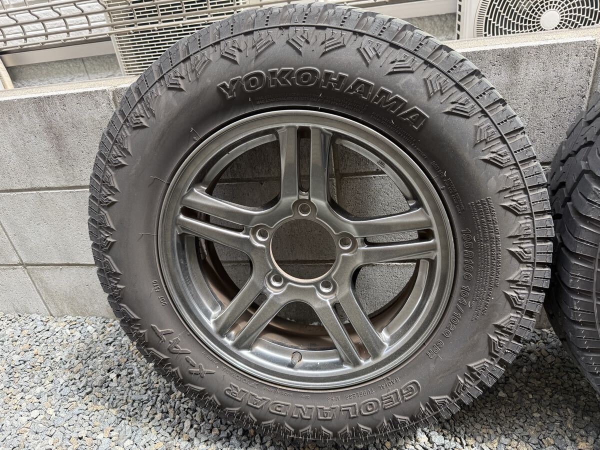 Jb23純正ホイールタイヤセット ジムニーJB23 純正ホイールタイヤセット ヨコハマ ジオランダー X-AT