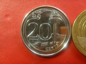 シンガポール 20セントの値段と価格推移は？｜7件の売買データから