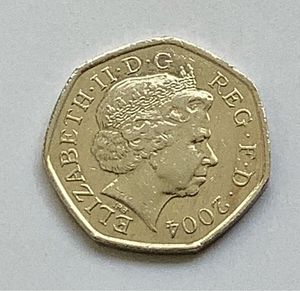 50ペンス硬貨の値段と価格推移は？｜5件の売買データから50ペンス硬貨