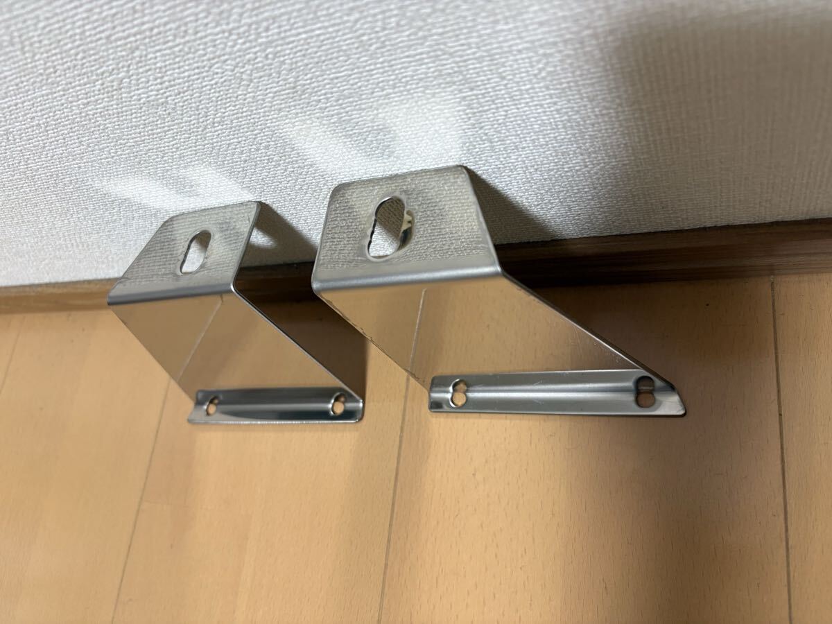 デコトラ ミラーステー取り付け用 ブラケット ステンレス製 2トン車