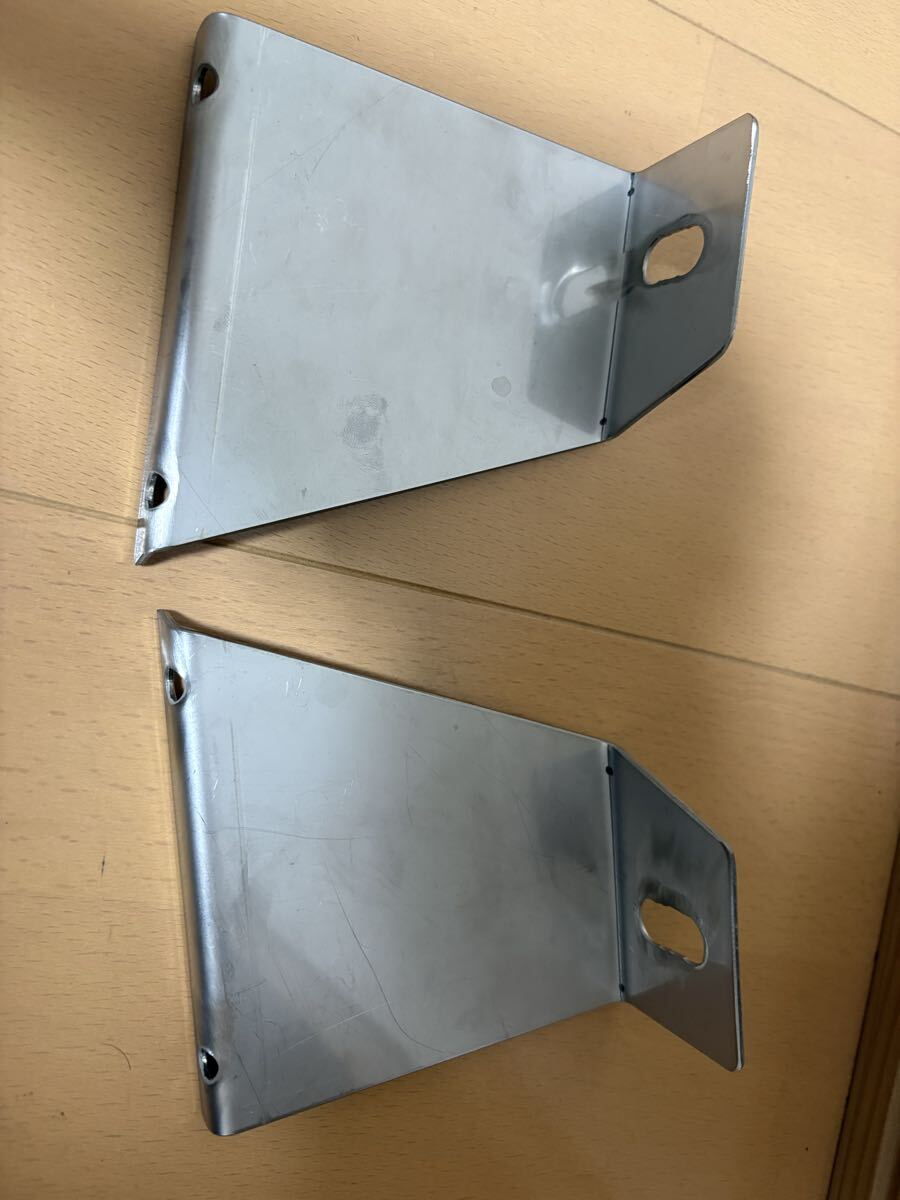 デコトラ ミラーステー取り付け用 ブラケット ステンレス製 2トン車