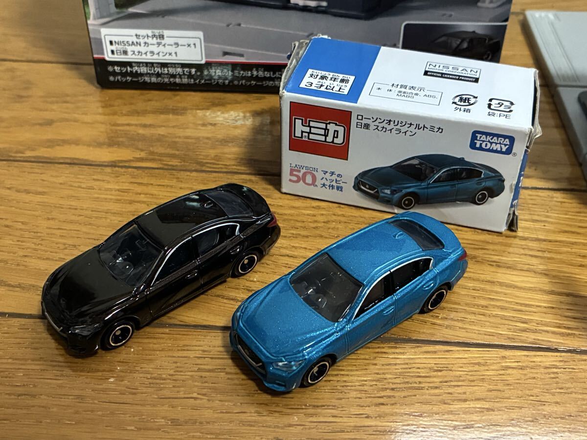 トミカくじ 第3弾 04 トミカタウン NISSAN カーディーラー / ローソン