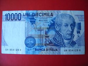 イタリア 10000 リラの値段と価格推移は？｜13件の売買データから