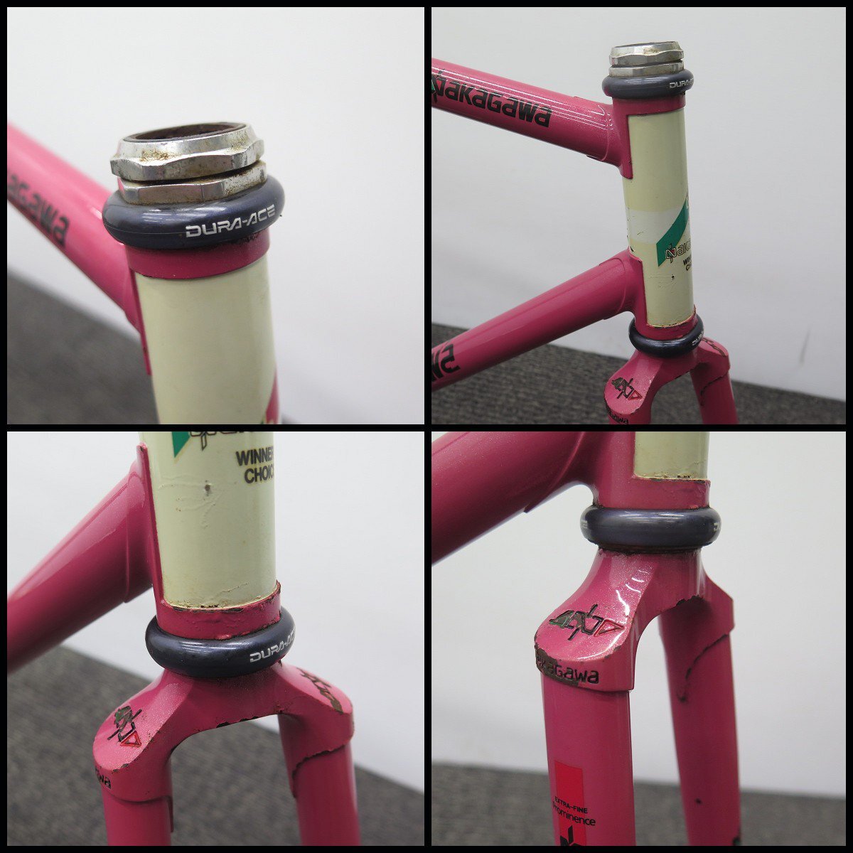 I671) 希少 ナカガワサイクル ピストバイク用 フレームサイズ520mm
