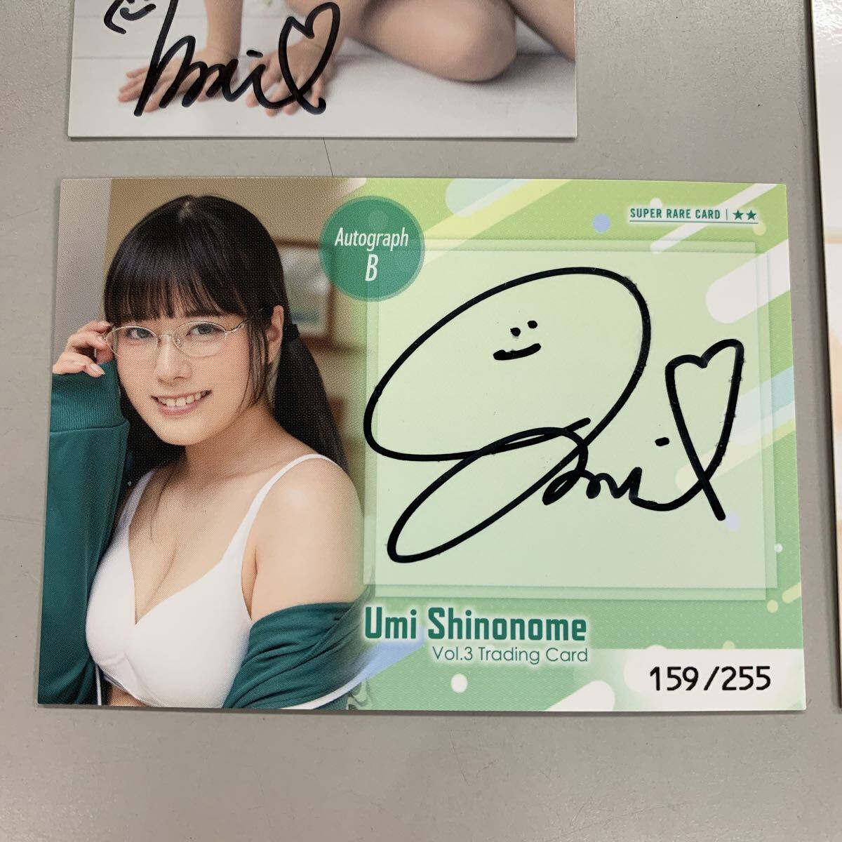 y 東雲うみ トレーディングカード 直筆サインカード Autograph Card 4