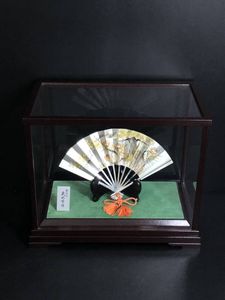 関武比古作 純銀製 松刻 扇子 純銀 扇 6号(四君子) - TAKEHIKO