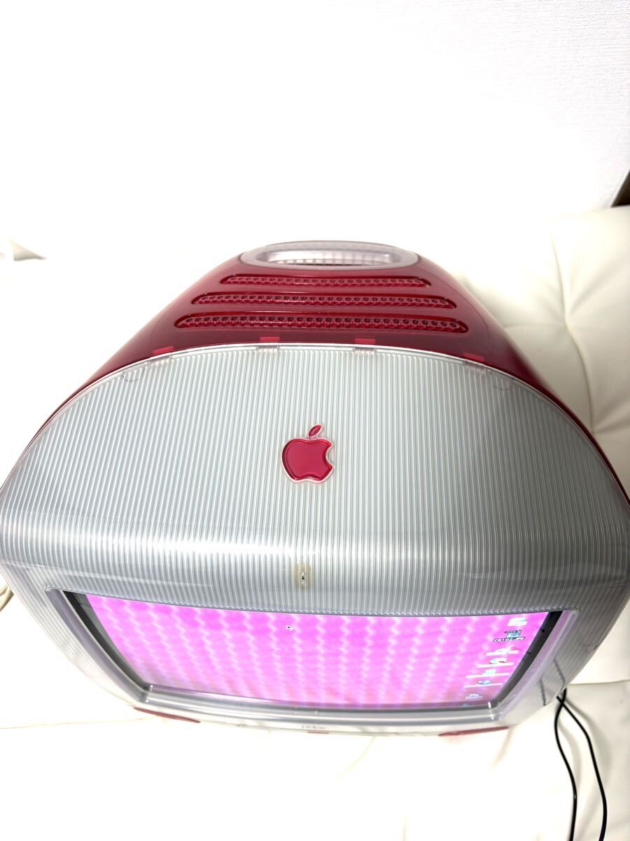 動作品 Apple iMac G3 一体型 コンピューター スケルトン レトロ