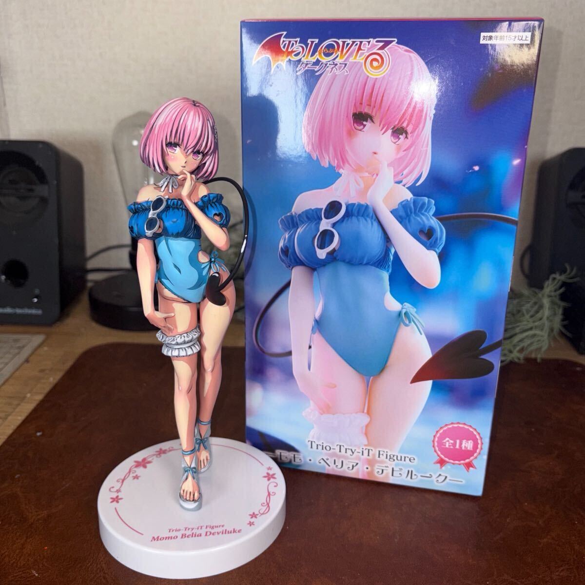 K*様 Trio-Try-iT Figure ToLOVEる モモ リペイント モモ ToLOVEる 二次元塗装風 リペイント Trio-Try-iTフィギュア アニメ