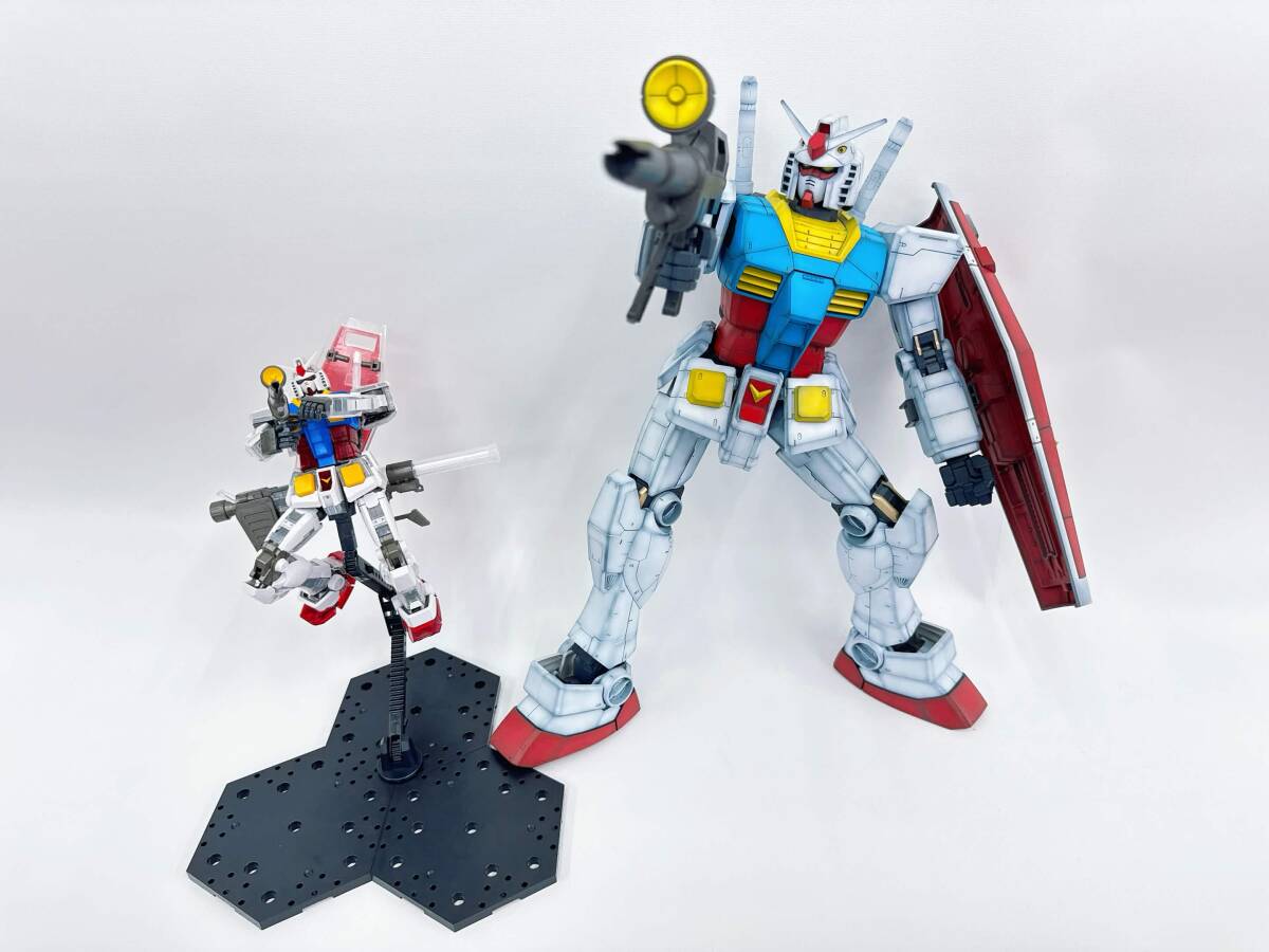 メガサイズガンダムRX78-2 塗装作成、完成品、ジャンク品出品。 メガサイズ RX-78-2の値段と価格推移は？｜35件の売買データからメガ