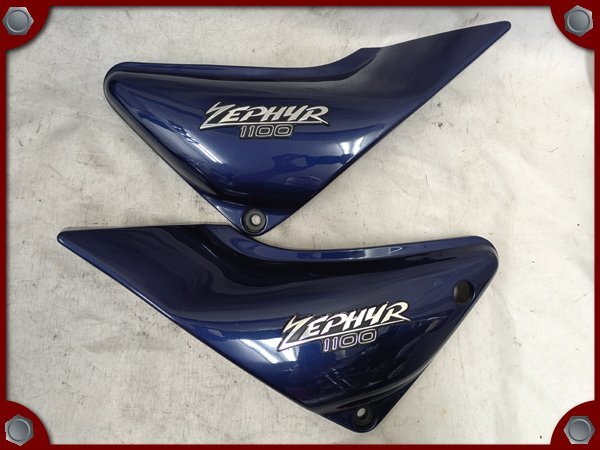 ○中古品○ゼファー1100用 カワサキ純正 外装セット (タンク・サイド