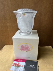 HOYAクリスタル 花瓶の値段と価格推移は？｜7件の売買データからHOYA