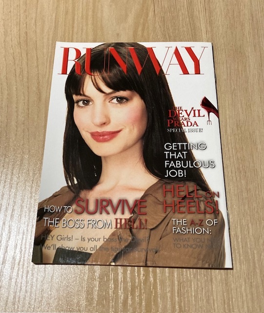 f*r様 プラダを着た悪魔　初回生産限定特典オリジナル【RUNWAY】ファッショ プラダを着た悪魔 DVD特別編 初回生産限定特典○オリジナル