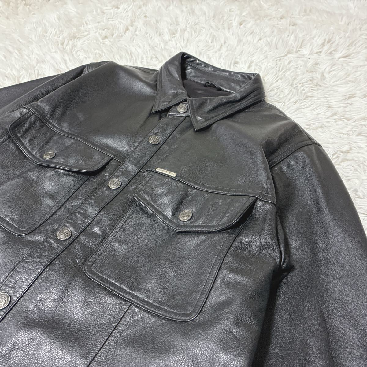 Harley Davidson【漢の憧れ!!!希少XL!!!】ハーレーダビッドソン レザー