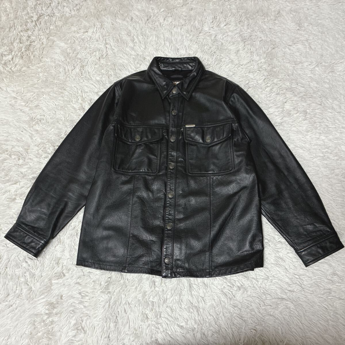 Harley Davidson【漢の憧れ!!!希少XL!!!】ハーレーダビッドソン レザー