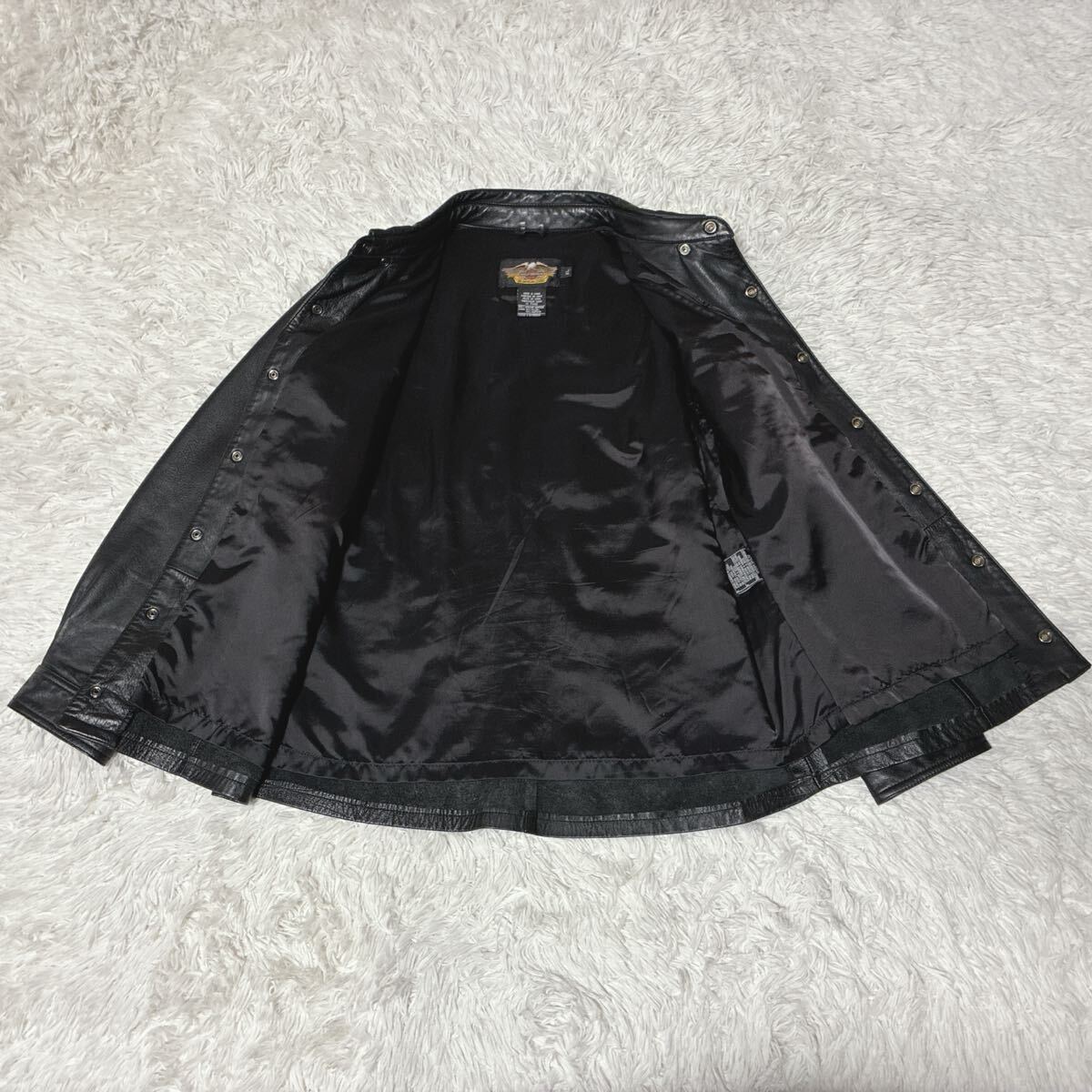 Harley Davidson【漢の憧れ!!!希少XL!!!】ハーレーダビッドソン レザー