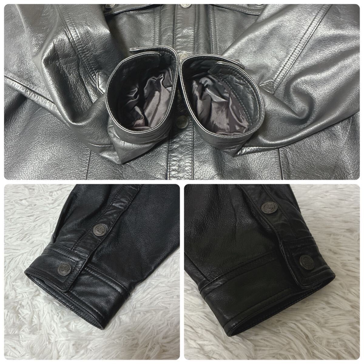 Harley Davidson【漢の憧れ!!!希少XL!!!】ハーレーダビッドソン レザー