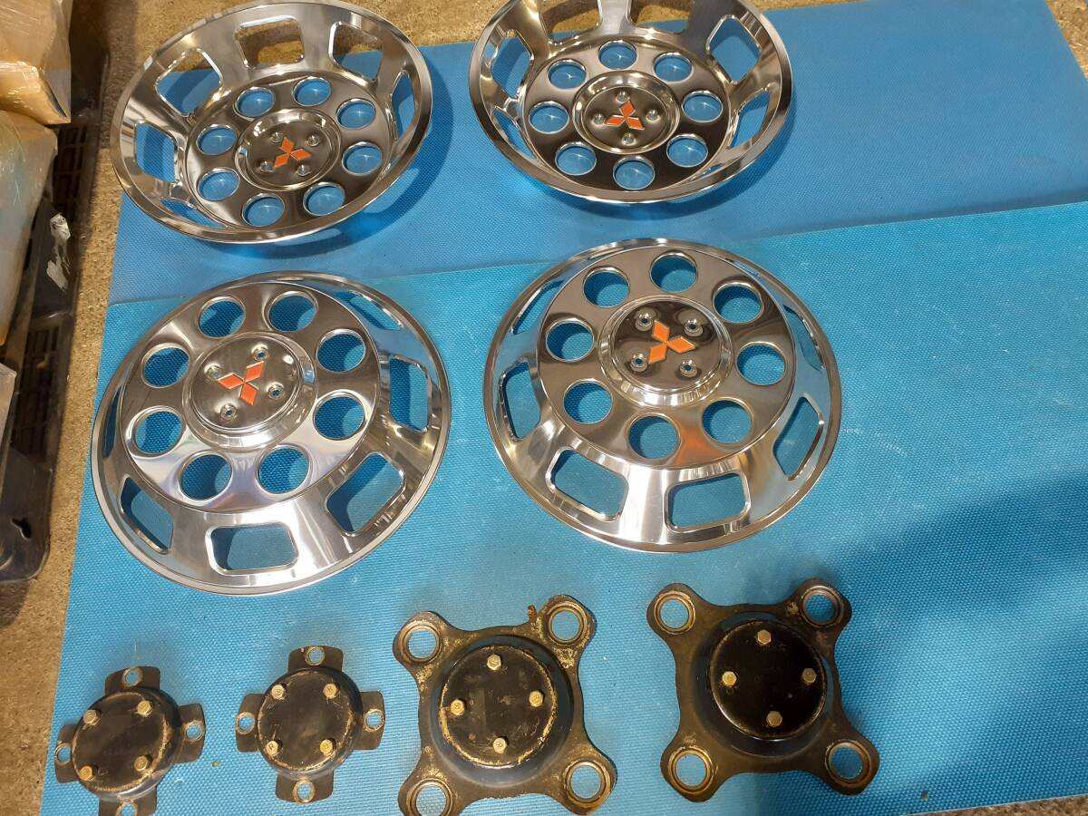 ☆三菱☆ふそう 純正 8穴 11R22.5 メッキ ホイール キャップ ホイール