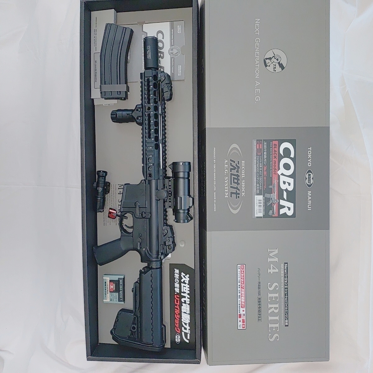 東京マルイ 次世代電動ガン M4 CQB-R NOVESKEタイプ ハンドガード