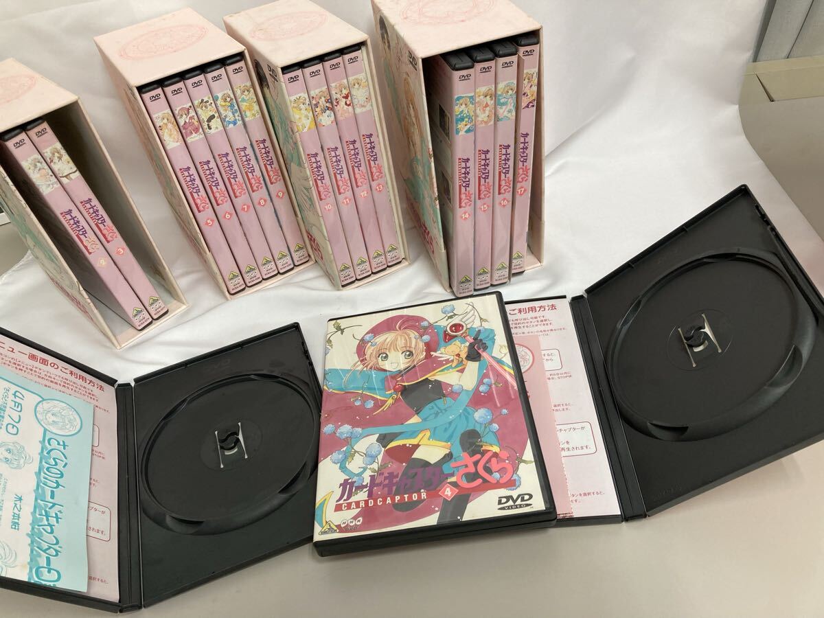 中古品】【ジャンク品】【まとめ売り】カードキャプターさくら DVD箱