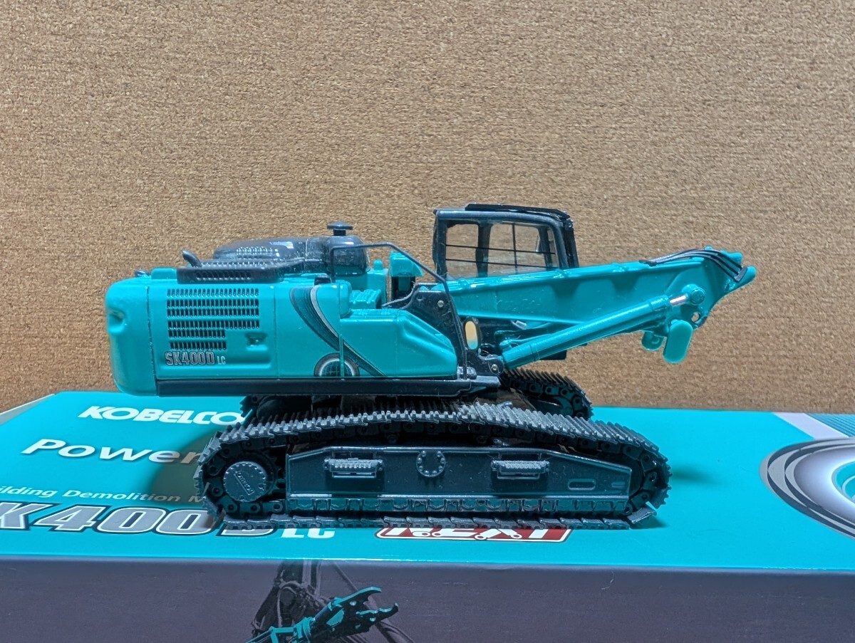 KOBELCO コベルコ建機 SK400DLC-10 1/50 モーターアート 絶版品 建機