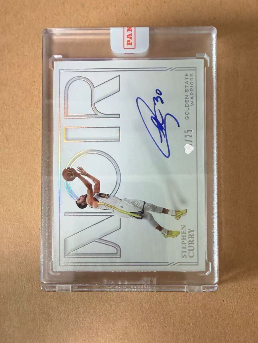 KARA直筆サイン 2020-21 Panini Noir Stephen Curry Shadow Signatures Auto 25枚限定