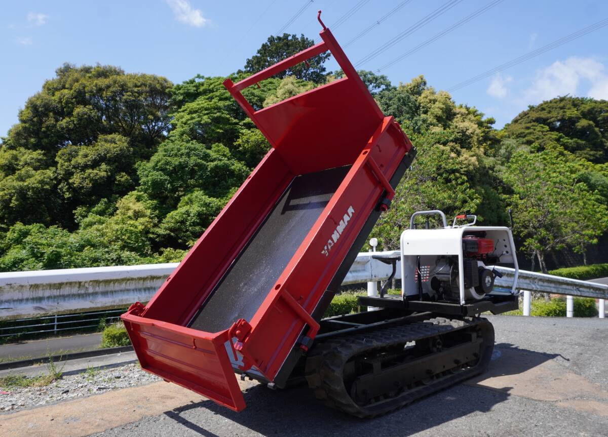 ヤンマー CG146 乗用運搬車 キャリアダンプ 最大積載量 500kg ガソリン