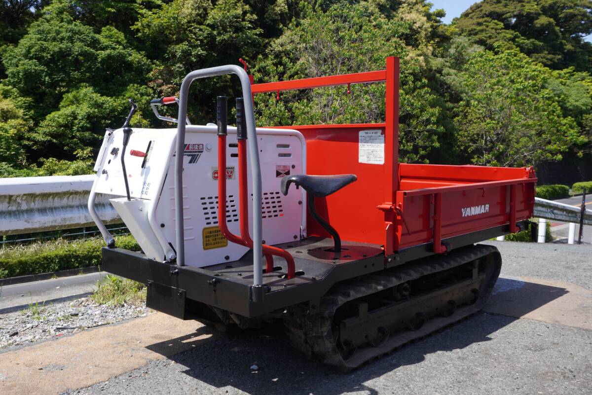 ヤンマー CG146 乗用運搬車 キャリアダンプ 最大積載量 500kg ガソリン