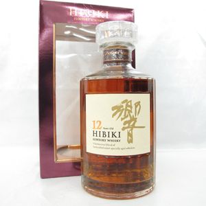 響 12年(箱あり)の平均価格は40,413円｜ウイスキーの価格相場・買取価格