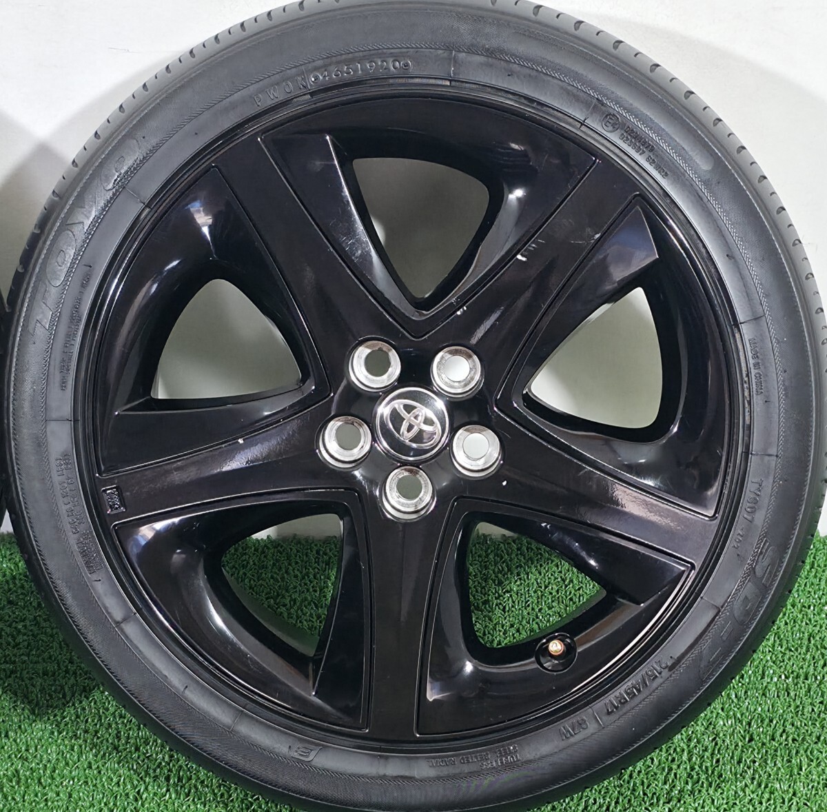 激レア 希少 トヨタ 50系 プリウス 後期 ブラックエディション 純正 17