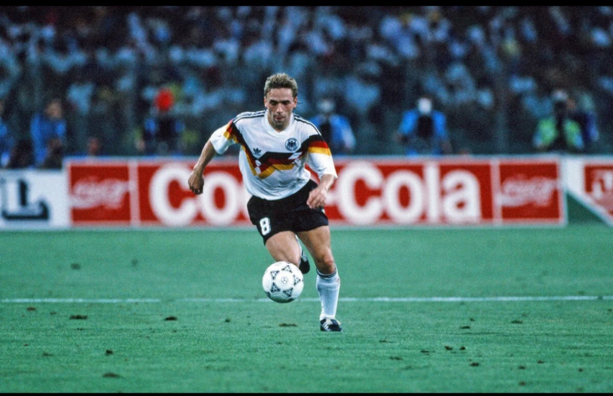 西ドイツ代表 史上最高デザインモデル 1990年ワールドカップ 8番 MF