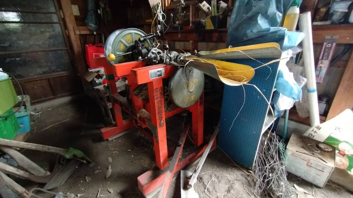 栗原式 優勝號 製縄機 農業 古道具 （骨董品 珍品 時代 当時物）ジャンク品