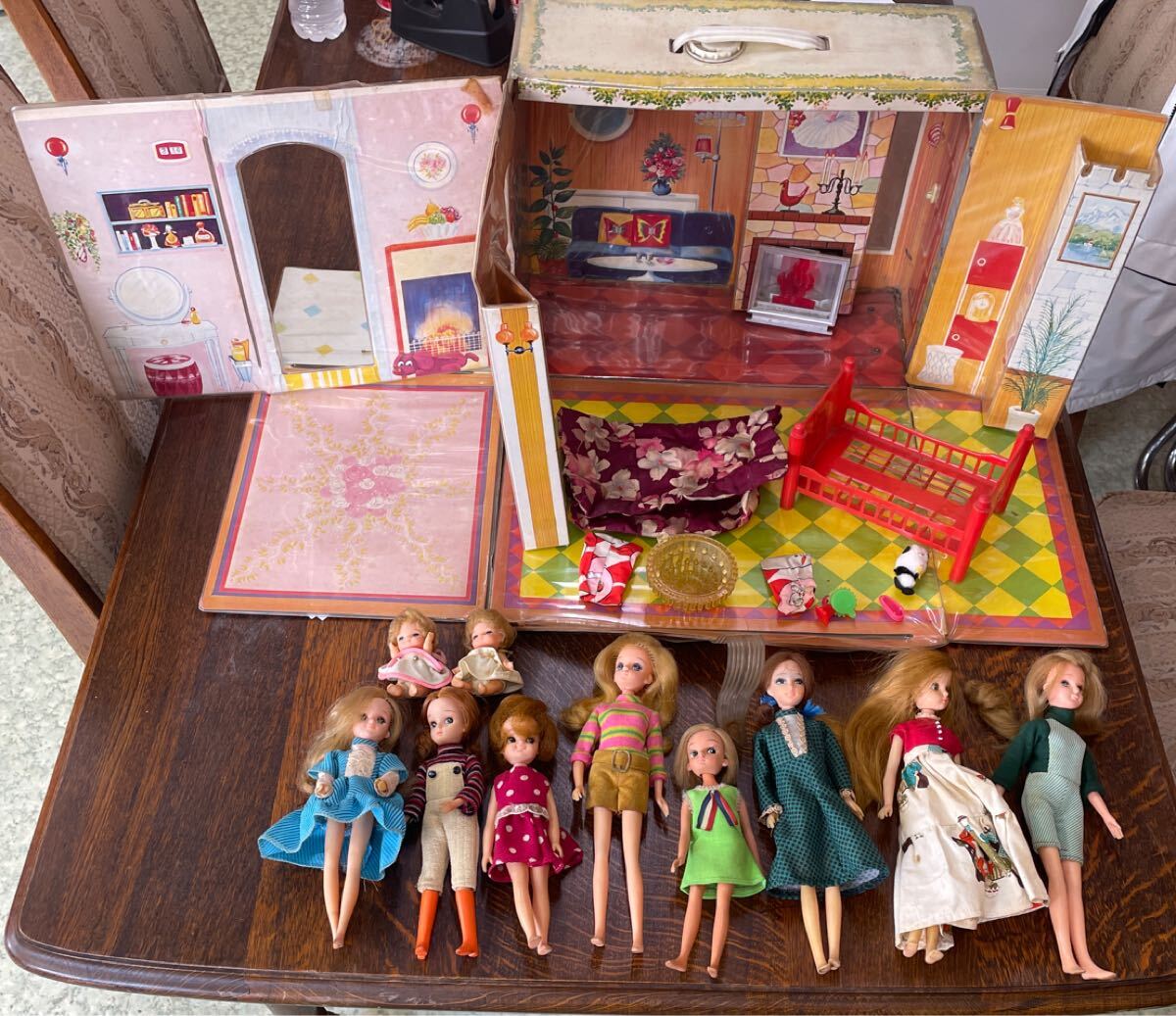 値下げ可能！タカラ りかちゃん人形 まとめ売り　5体　昭和レトロ ぬいぐるみ・人形・置物 値下げ可能！タカラ りかちゃん人形 まとめ