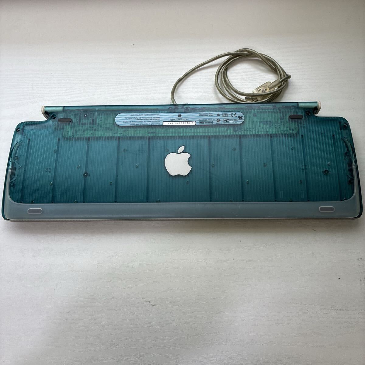 レトロ！【Apple】 iMac G3 初代 ボンダイブルー キーボード付 Apple iMac マック G3 キーボード アップル レトロPC デスクトップ