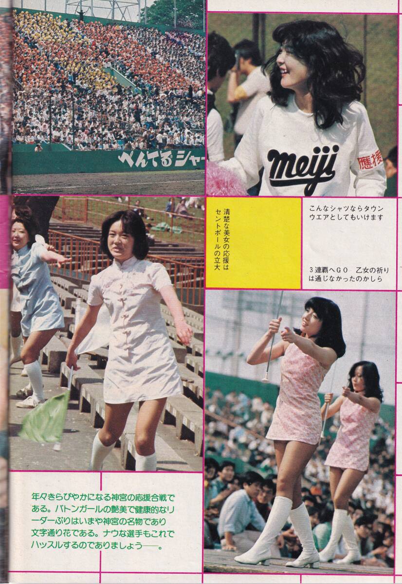 週刊ベースボール1976年6月20日号/'76東京六大学春季リーグ戦決算号
