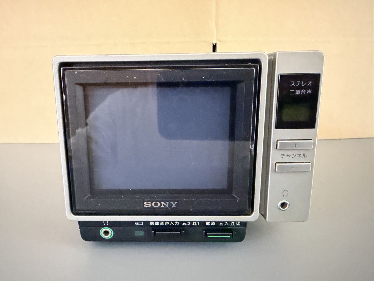 通電確認済】SONY ソニー 小型テレビ KX-4M1 TRINITRON トリニトロン