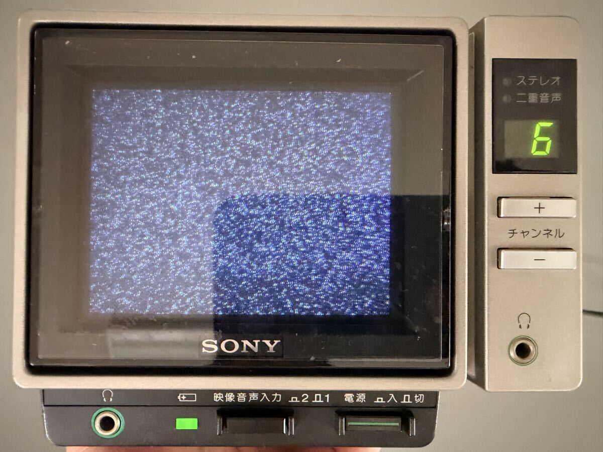 通電確認済】SONY ソニー 小型テレビ KX-4M1 TRINITRON トリニトロン