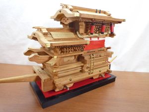 ミニ だんじりの値段と価格推移は？｜3件の売買データからミニ