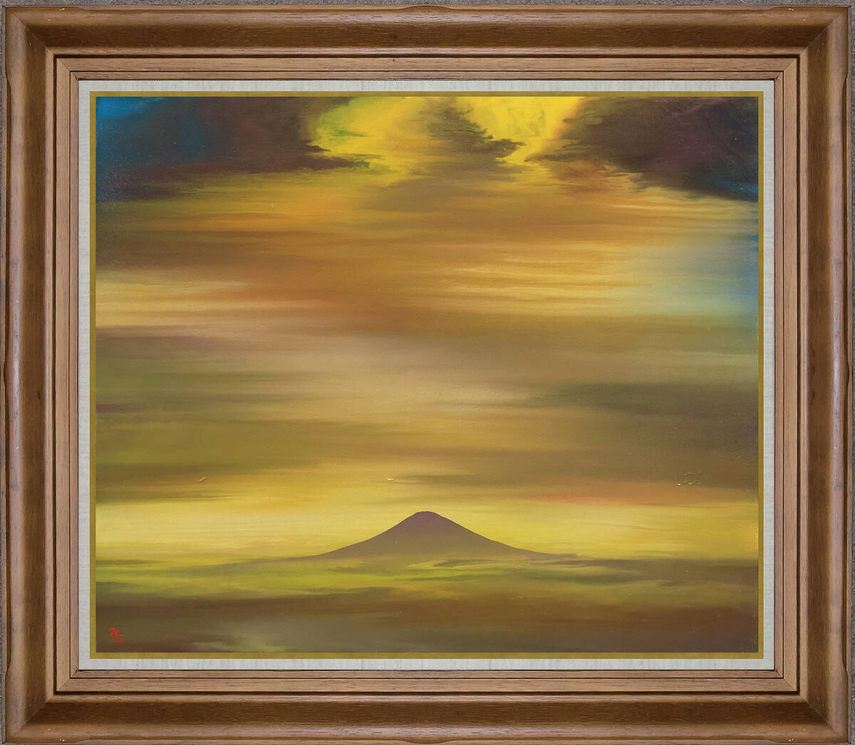 マ*シ様 #鎮西直秀 「神々の空 エギナ・アファイア神殿」 油彩画 8号 鎮西直秀 鎮西直秀の値段と価格推移は？｜5件の売買データから鎮西直秀