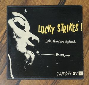243位 超レア! 極上! US TRANSITION trlp 21 完全オリジナル Lucky Strikes ! / Lucky Thompson